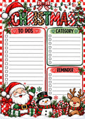 Christmas 5x7 Notepad Set of 2
