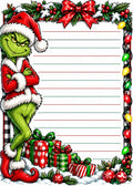 Grinch Christmas note pads Set 2