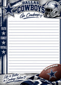 Dallas Cowboys Inspired 5x7 Peel & Tear Notepad Set of 2