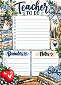 Teacher To-Do Notepad 5x7