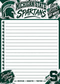 Michigan State Spartans Inspired 5x7 Notepad |