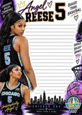 Angel Reese Inspired 5x7 Basketball Notepad Set of 2