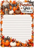 Pumpkin Spice 5x7 notepad Set 2