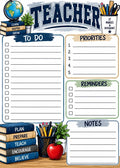Mr. Teacher Notepad | 5x7 Teacher To-Do List & Planner